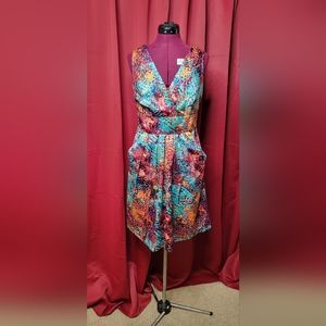 Corey P Dress size M beautiful print spring/summer dress